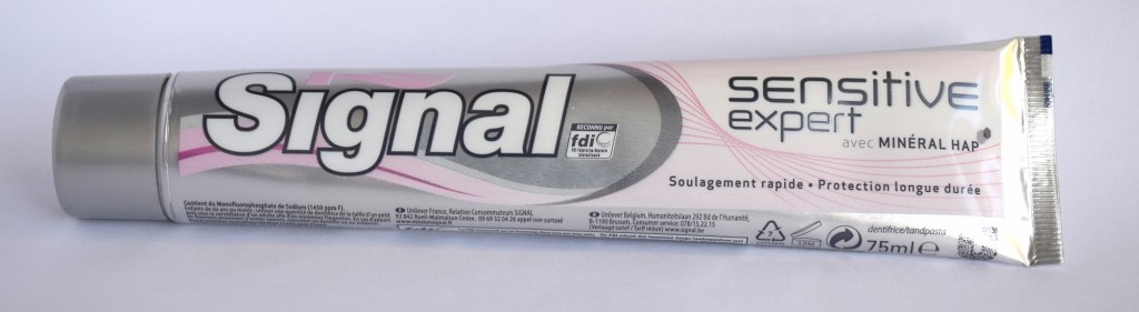 Dentifrice Signal sensitive expert tube