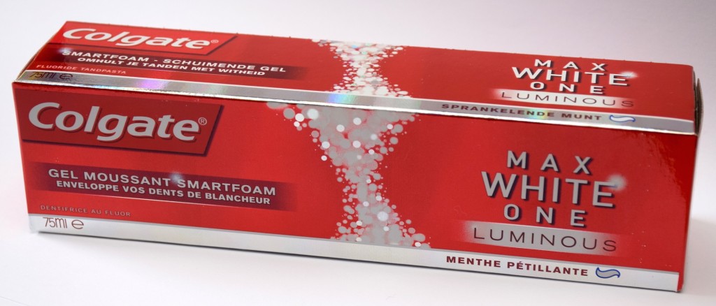 Dentifrice Colgate Max White One Luminous carton