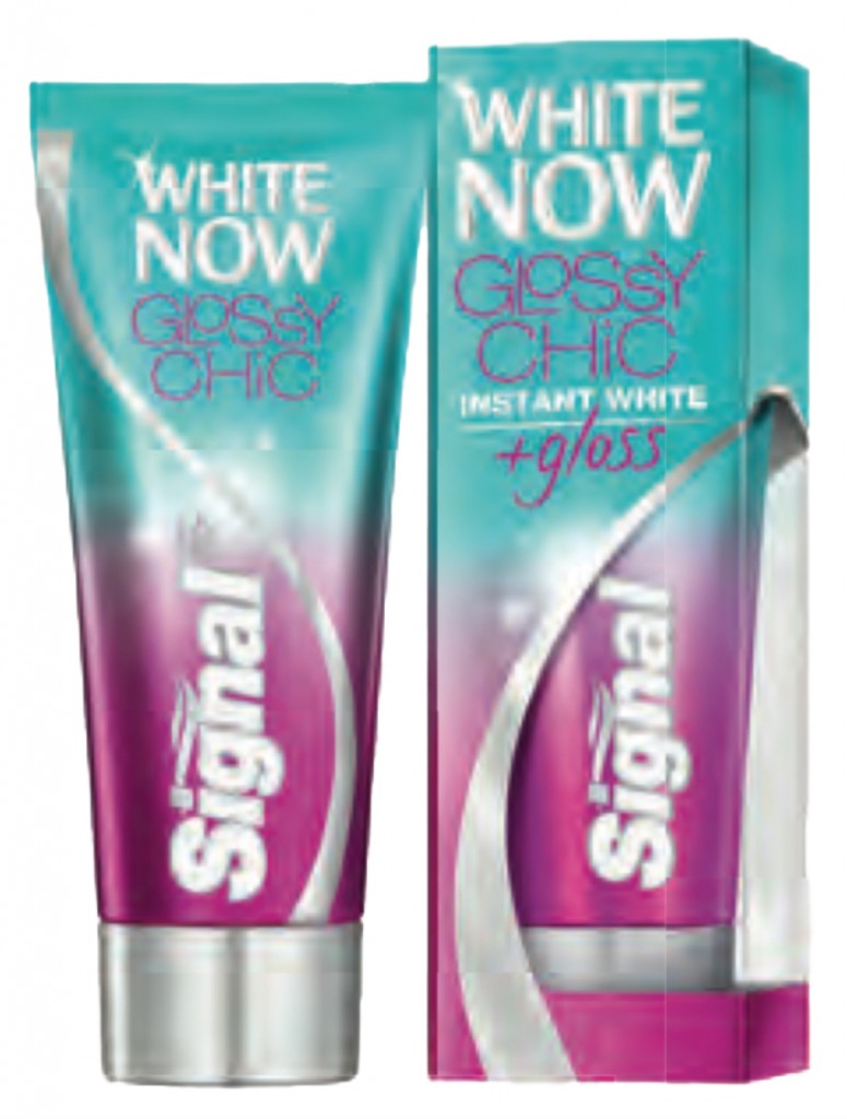 Dentifrice Signal White Now Glossy Chic Vanille