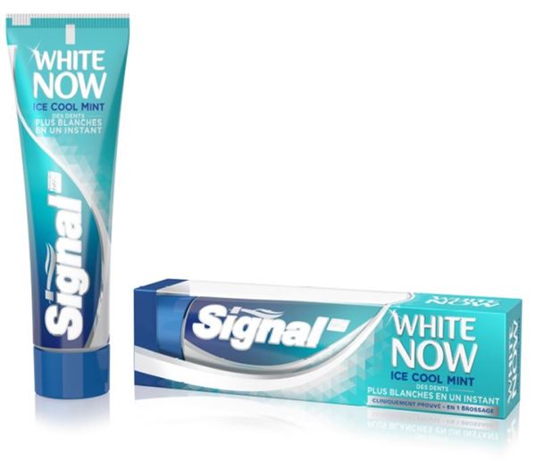 Nouveau Packaging Signal White Now Ice Cool Mint